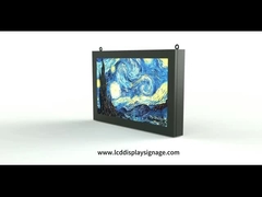 32 pulgadas de prueba de trueno de la señalización digital al aire libre 1500cd / M2 Brillo de la publicidad 1920 * 1080 Resolución