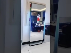 Original Full HD 75 pulgadas espejo mágico pantalla LCD quiosco interactivo con entrenador virtual