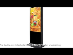 Display LCD de pie en el suelo