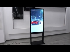 Display de ventana digital inalámbrica de 55 pulgadas Pantalla de publicidad Quiosco para ventana de la tienda